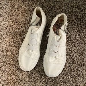 White high top sneakers